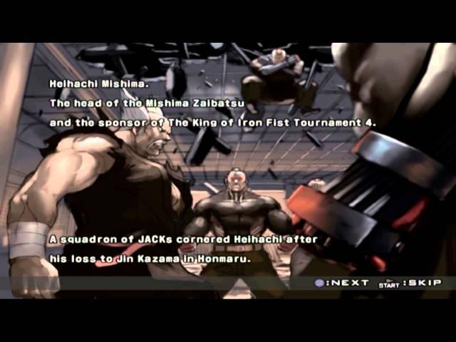 Tekken 5 Dark Ressurection All Characters Intro Prologue Cinematic Showcase No Commentary