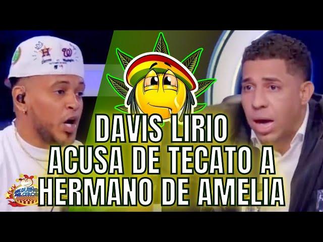 DAVIS LIRIO ACUSA DE TECATO A HERMANO DE AMELIA Y CASI SE VAN A LOS GOLPES