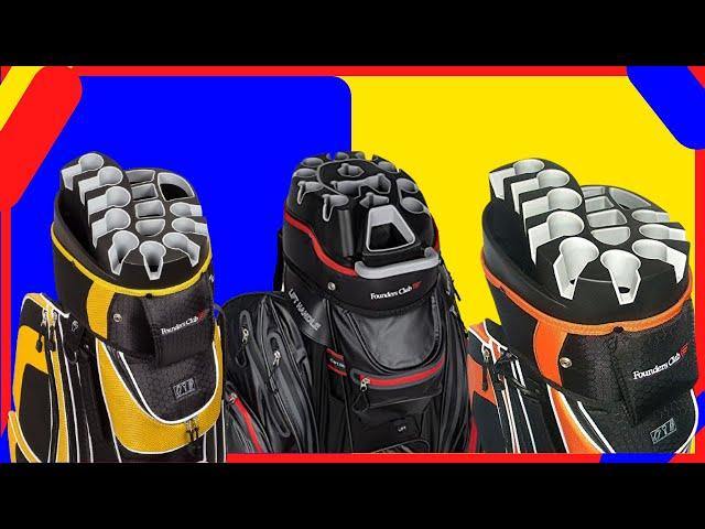 Founders Club Premium Cart Bag Review || Best Golf Bags for Push Carts 2022