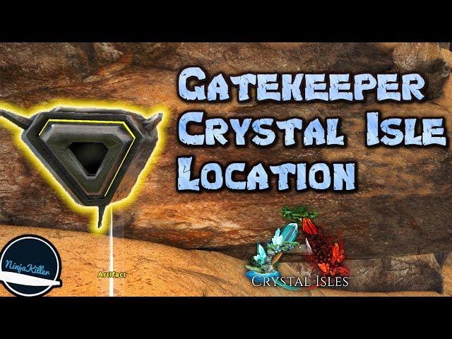 Ark: Gatekeeper Artifact location in Crystal Isle Guide Ark Survival Evolved