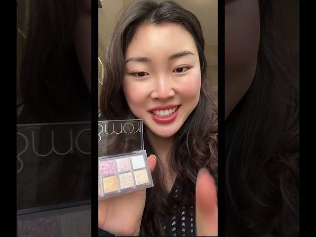 viral glitter eyeshadow palette IS THIS NORMAL??  #kbeauty #makeupreview