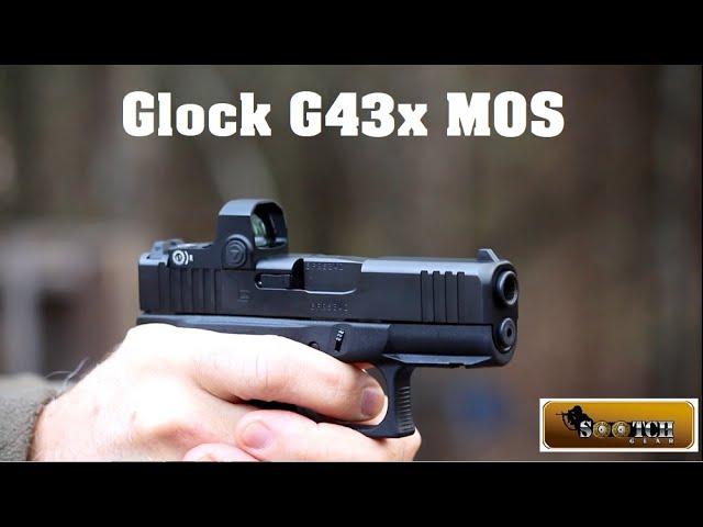 Glock G43x MOS Model   Sight Ready Carry