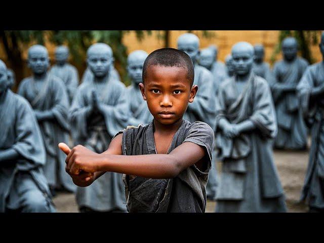 Kung Fu Film!The nameless boy turns out to be a martial arts master,defeating all the Shaolin monks!