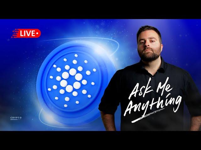  CARDANO (ADA) IS FALLING! | EP. 9 - ASK ME ANYTHING! | Crypto Moose Live Stream