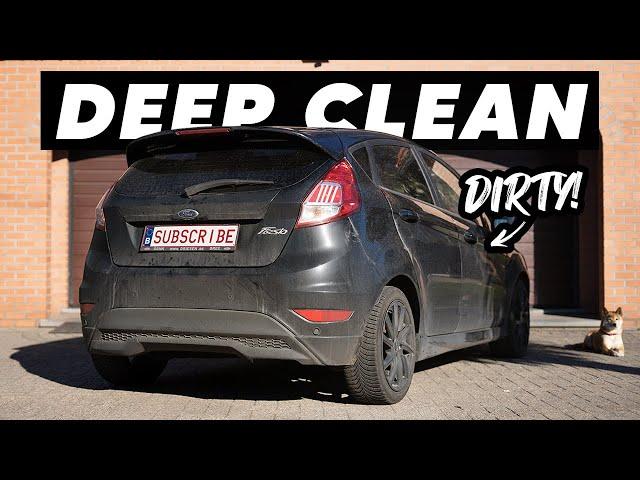 Dirty Ford Fiesta Exterior Deep Clean - Auto Detailing