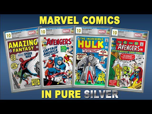 A Closer Look at the Marvel Classic Comics Silver Foil Series