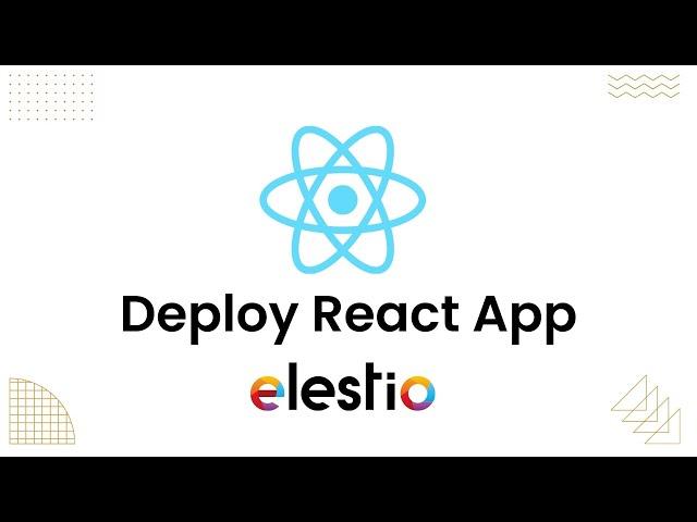 How to Deploy React App on Elestio