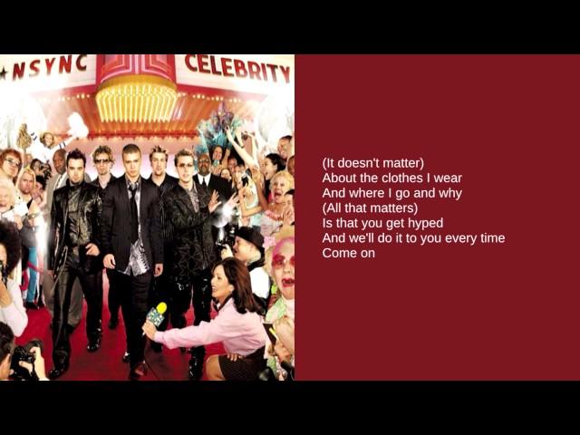 N'Sync: 01. Pop (Lyrics)