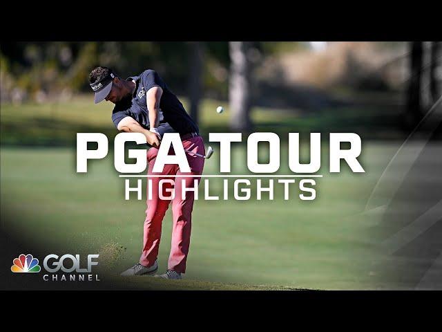 PGA Tour Highlights: 2023 Shriners Children's Open, Round 1 | Golf Channel