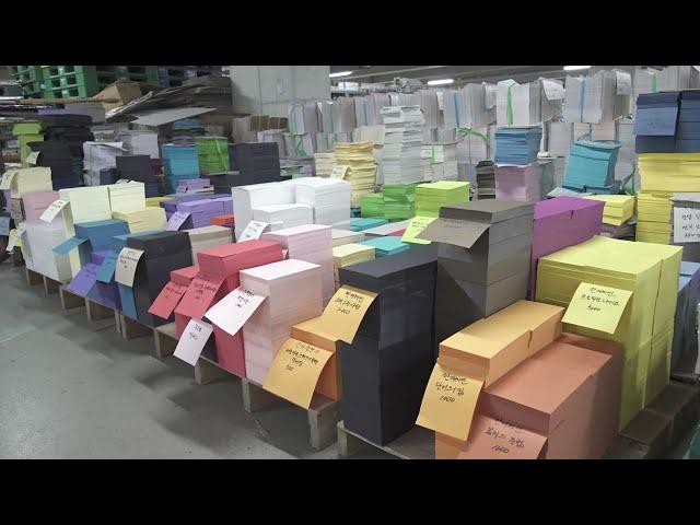 [Inside the Factory]  Making a BookㅣBookFactoryㅣMassProduction