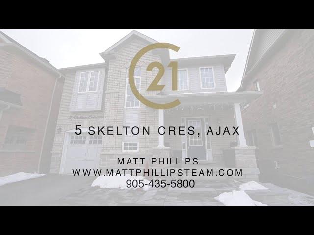 Low Commission Real Estate Agent Ajax - JUST SOLD 5 Skelton Cres Ajax