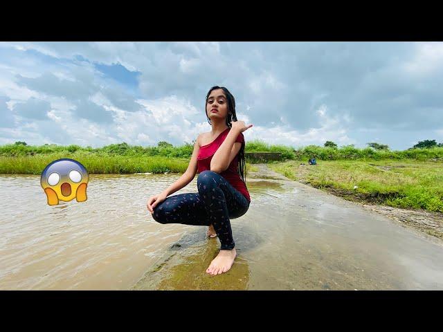 OMG!! I Jumped Into water  Sunday Picnic Fun With Family At Water Fall | Bindass Kavya Vlog