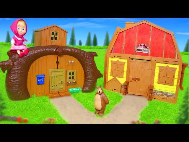 Masha and the Bear Houses for Kids