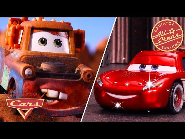 Pixar Cars All Stars at Radiator Springs | Lightning McQueen, Mater & More | Pixar Cars