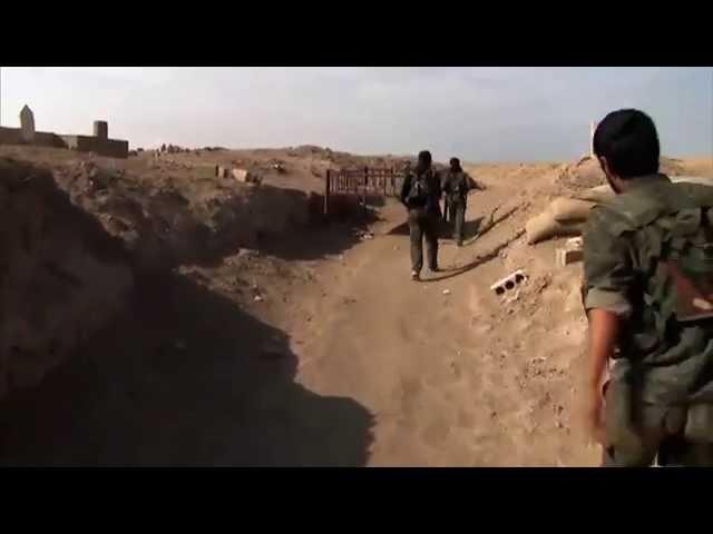 RAW: Kurds battle ISIS