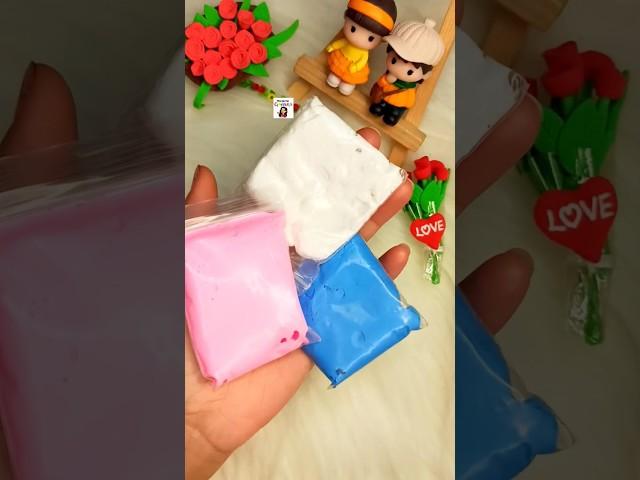 #viral Wait for end Easy Polymer clay tutorial| Play doh videos  #shorts #youtubeshorts