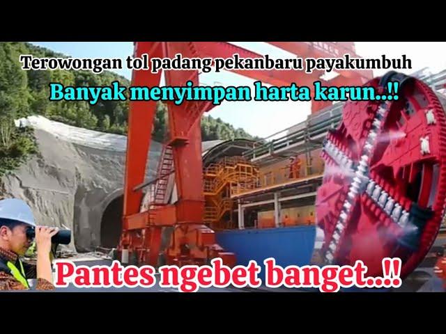 terowongan tol Padang Pekanbaru payakumbuh ternyata banyak menyimpan harta Karun...!!