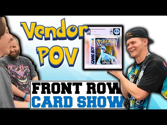 HOW MUCH are PSA 10 GRADED 1ST EDITION Pokémon Cards WORTH?! Pasadena Front Row Card Show Vendor POV