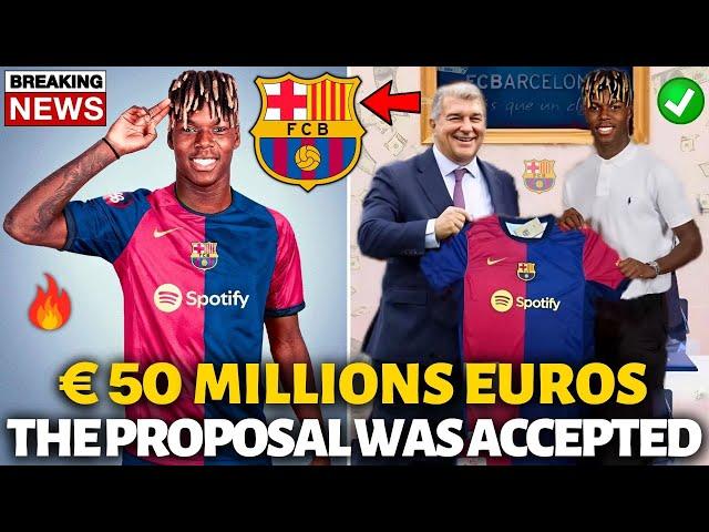 FINALLY! EXCELLENT NEWS! IT HAS BEEN CONFIRMED NOW! YOU CAN CELEBRATE NOW! BARCELONA NEWS TODAY!