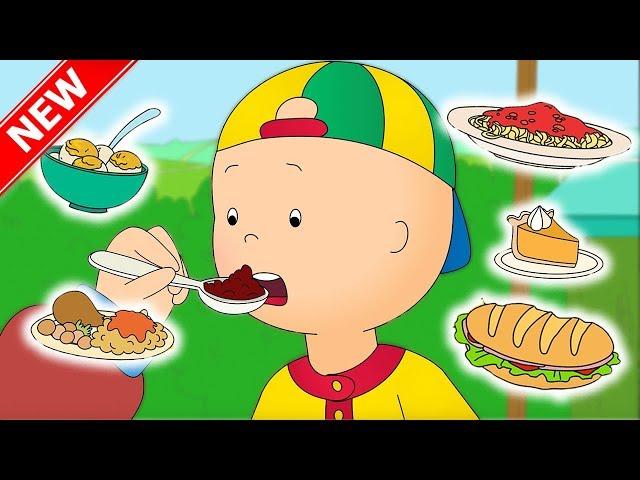 NEW Caillou and the FOOD FAIR | Funny Animated cartoon for Kids | Cartoon Caillou l Cartoon Movie