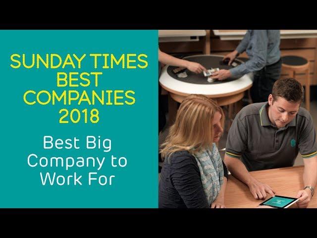 EE - The Sunday Times - Best Big Company to Work For 2018