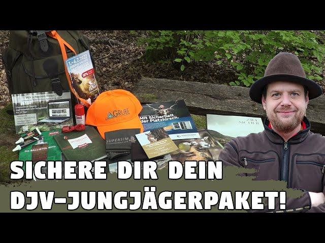 Jungjägerpaket vom DJV: Nützliches, jede Menge Vorteile und Gutscheine für den Start ins Jägerleben