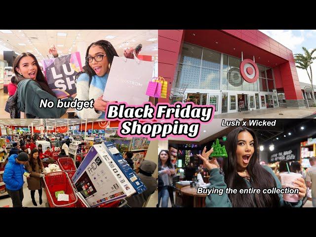 no budget black friday shopping + haul with teala