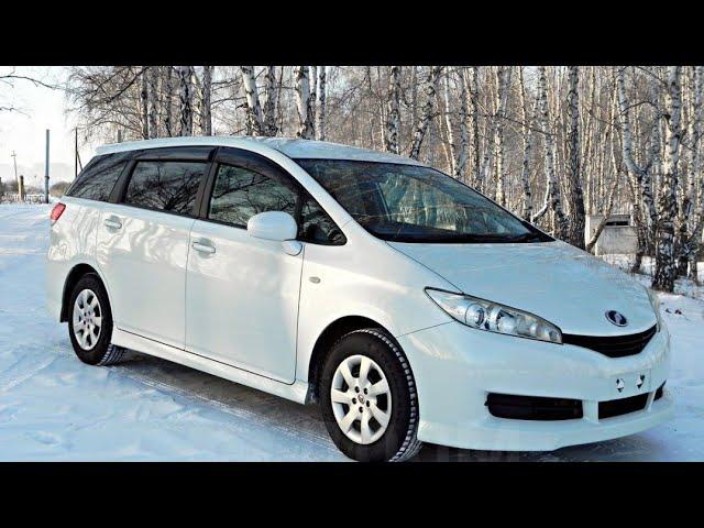 Toyota Wish 2009 прямиком из Японии в Сибирь.