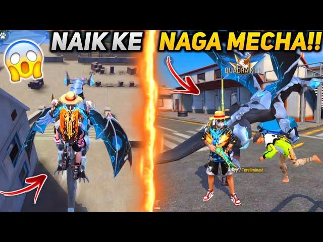 TOP 5 TRIK DAN BUG TERBARU DI FREE FIRE 2024 - Cara Naik Ke Atas Naga  Mechadrake