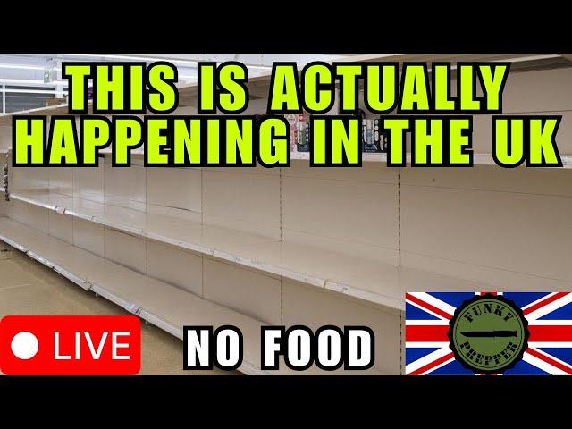 LIVE: FOOD SHORTAGES IN UK SHOPS