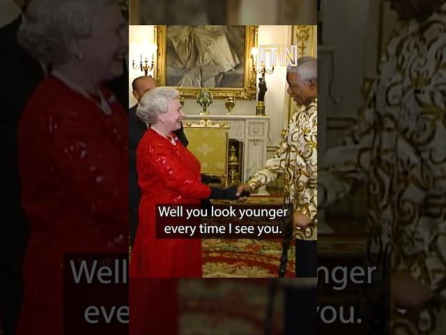 Cheeky Nelson Mandela Makes the Queen Blush (2003)