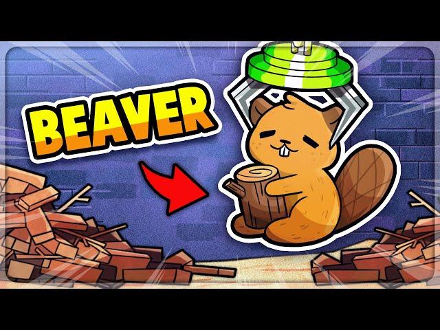 I Became A TOTALLY Accurate Beaver in Dungeon Clawler