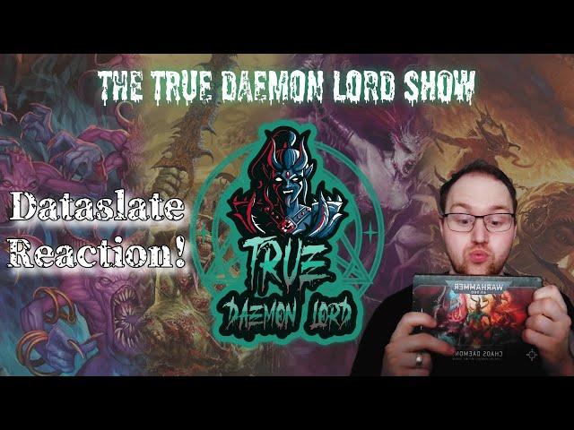 Chaos Daemon Dataslate reaction and thoughts!