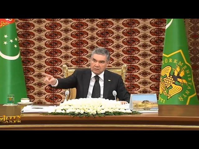 'You're Fired': Turkmen President Dumps Interior Minister On TV