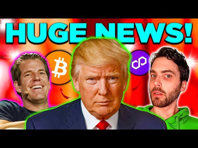 MASSIVE DONALD TRUMP BITCOIN NEWS!!! IS HE REAL?