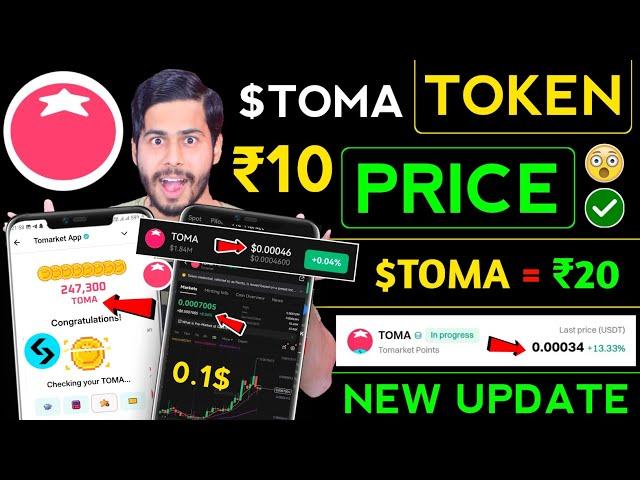 Tomarket Airdrop Price Prediction  tomarket price prediction, tomarket token price,toma token price