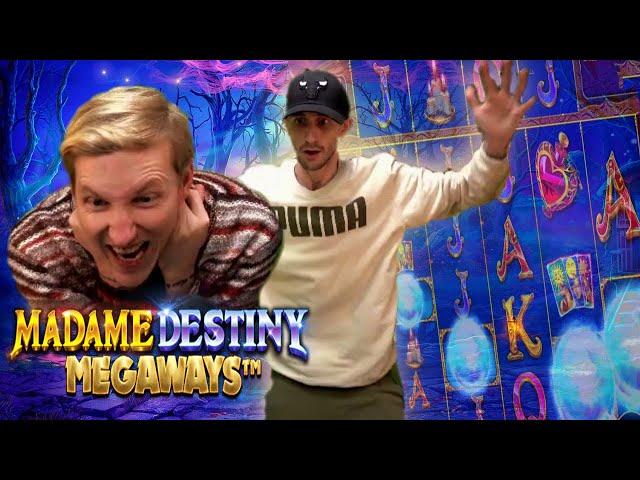 MAXXX WIN ON MADAME DESTINY MEGAWAYS BY E-BRO & JESUS  FOR CASINODADDY