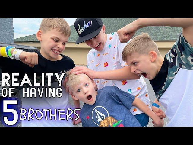 The Reality of Being 1 in FIVE BROTHERS!