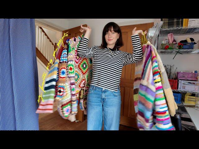 my favourite knit & crochet SCRAP YARN projects