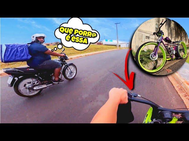 ROLÊ com a MOTORIZADA na RUA chama muita ️ATENÇÃO️ | motorizando