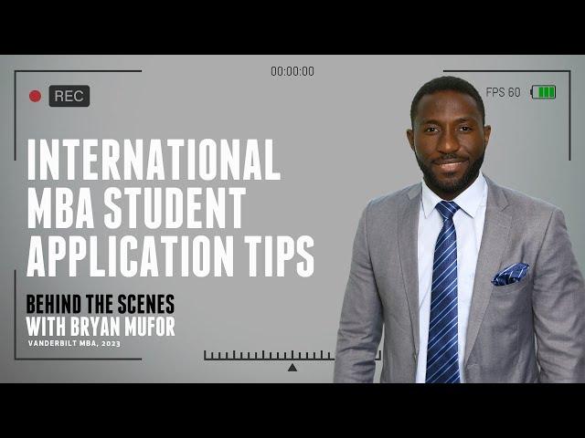 Behind the Scenes of B-School: The International MBA Student Application Process