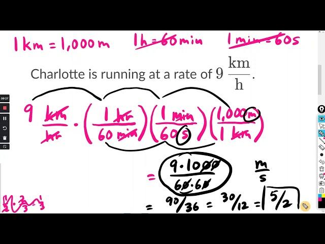 Rate conversion : Khan Academy