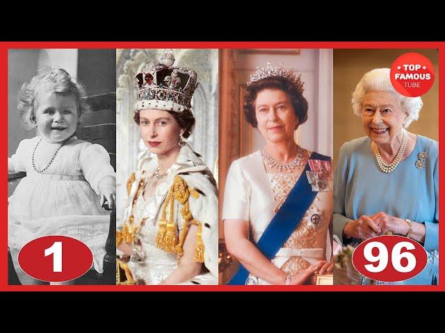 Queen Elizabeth II Transformation From 1 to 96 Yrs ⭐ The Longest-Reigning Monarch in British History