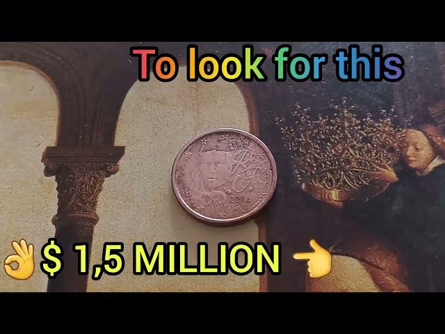 DO YOU HAVE IT! $ 1,5 Million Ultra Rare Error Coin Expensive Cent Euro