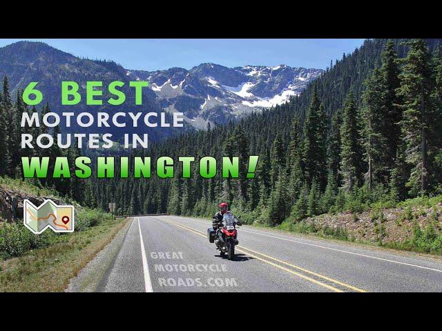 Washington Motorcycle Rides | Top 6 Routes!