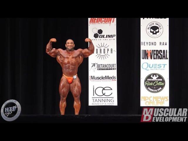 Ahmad Ashkanani Posing Routine (1st in 212) | 2019 New York Pro