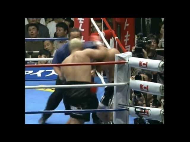 Ray Sefo vs Mark Hunt (K-1 WGP 2001) HD