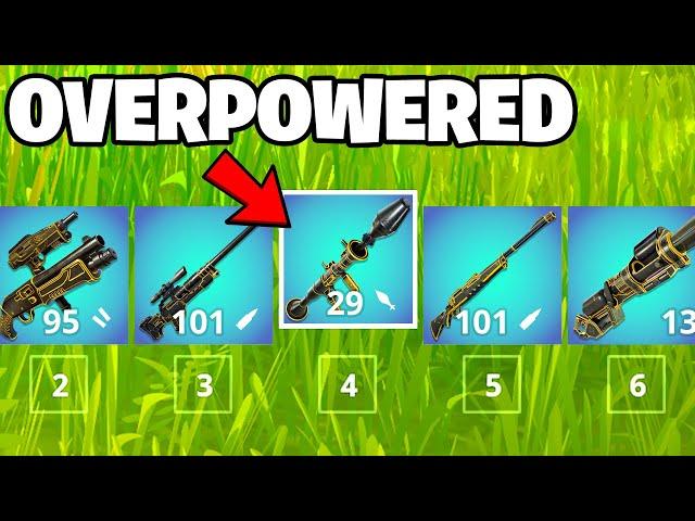 fortnite added MEME WEAPONS!