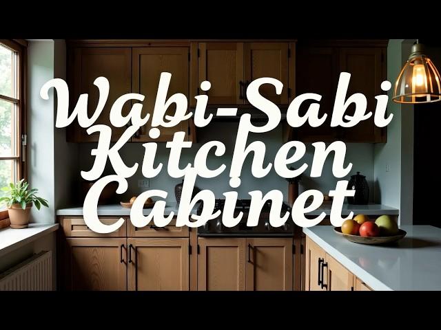 Wabi-Sabi Kitchen Cabinet Ideas: Embrace Imperfection & Natural Beauty