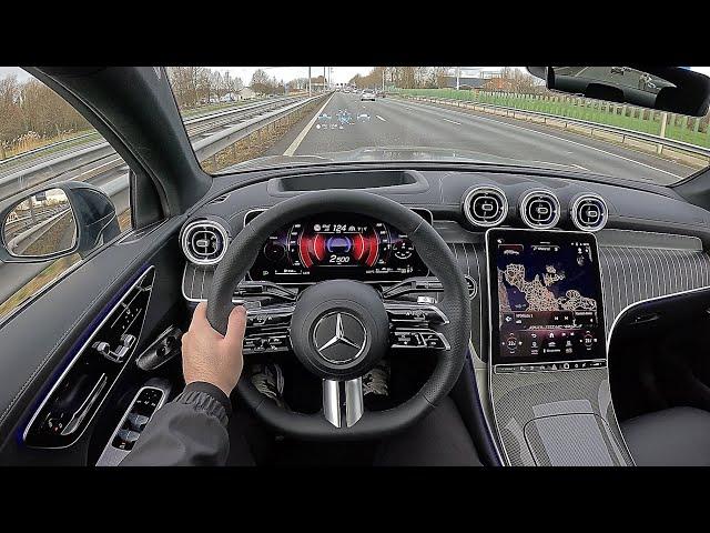 The New Mercedes GLC Coupe AMG 2024 Test Drive